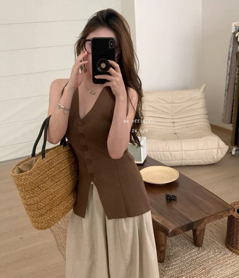 Women Vintage Casual Knitwear